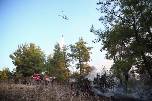 Güncelleme - Antalya'da Orman Yangını