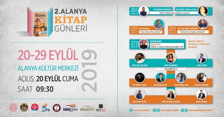 2.alanya Kitap Günleri Başlıyor