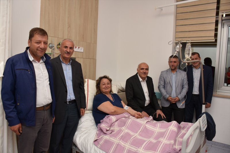 Kızılcahamam'da Başkan Acar’dan Hastane Ziyareti