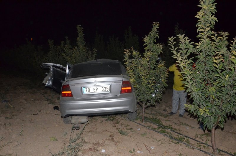 Karaman'da Trafik Kazası: 4 Yaralı