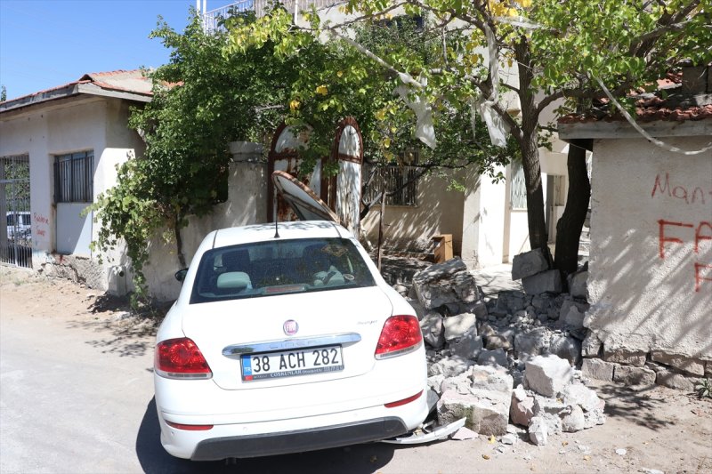 Kayseri'de Trafik Kazası: 1 Yaralı