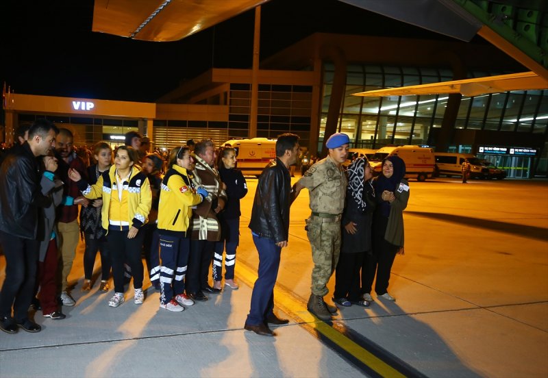 Şehit Teğmen'in Naaşı Konya'ya Getirildi