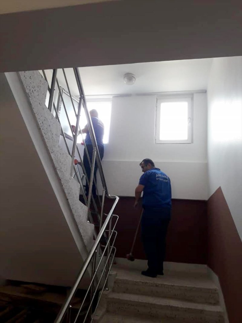 Karaşar Mahallesi Halkevinde Temizlik Çalışması