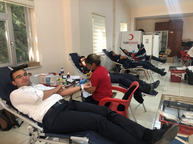 Kaymakam Taşkıran'dan Kan Bağışı