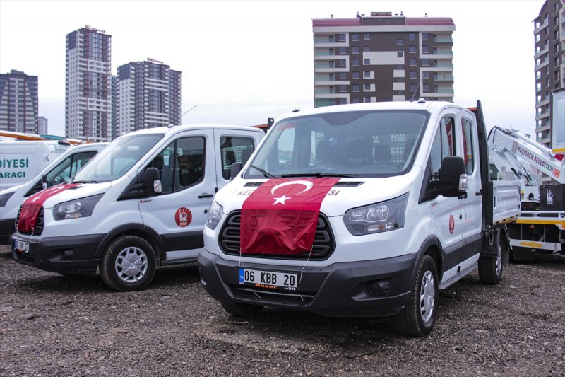 Keçiören Belediyesince Yeni Hizmet Araçları Tanıtıldı