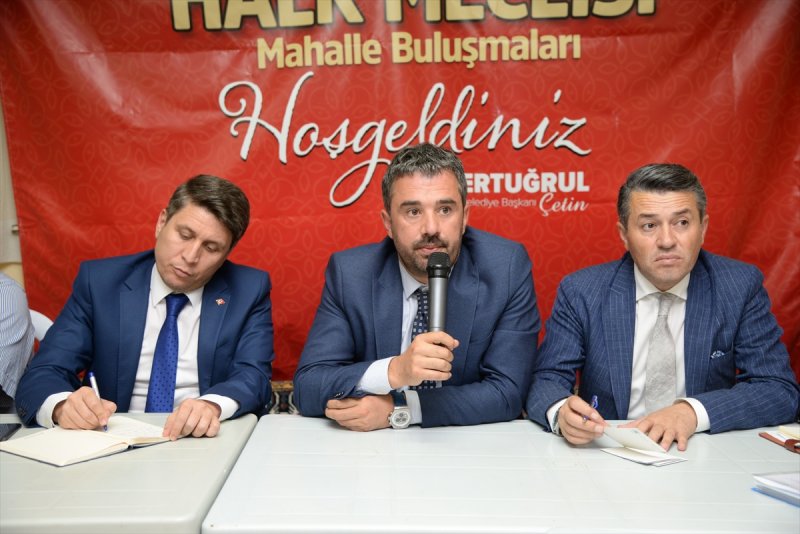 Pursaklar'da Halk Meclis Toplantısı Yapılıyor