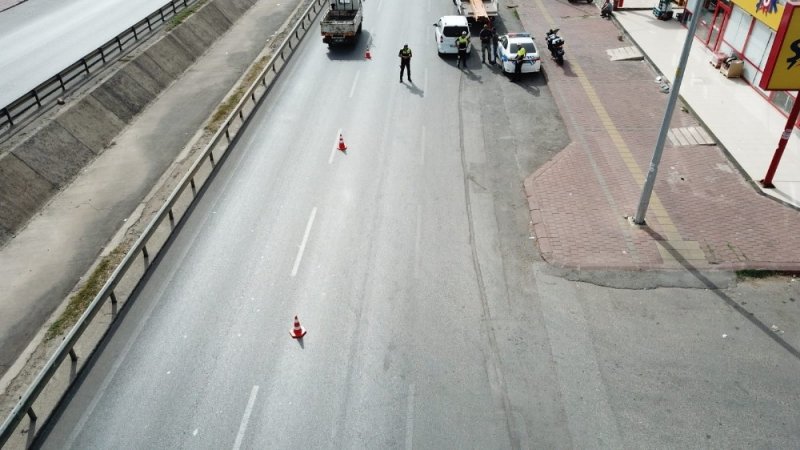 Antalya Trafiği Havadan Drone İle Denetleniyor