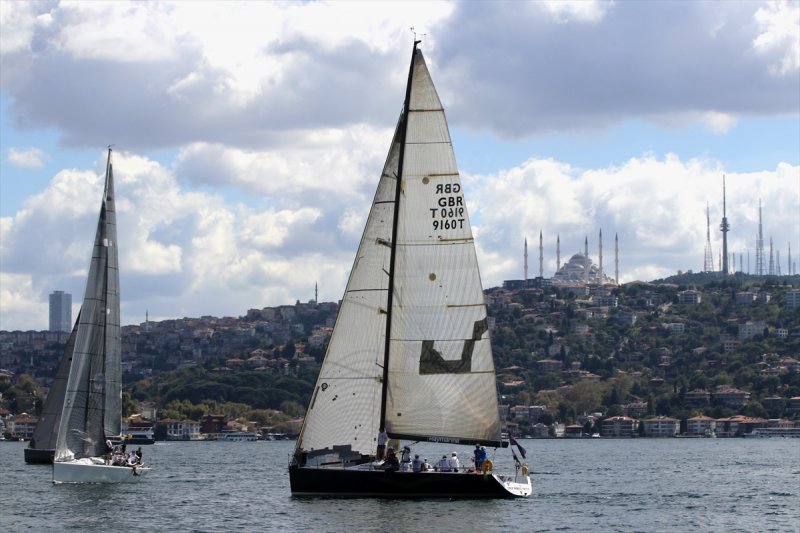İstanbul Boğazı'nda Yelken Şöleni