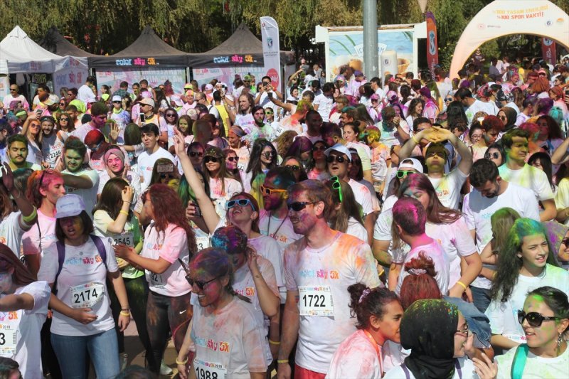 Color Sky 5k Gölbaşı Etabı Yapıldı
