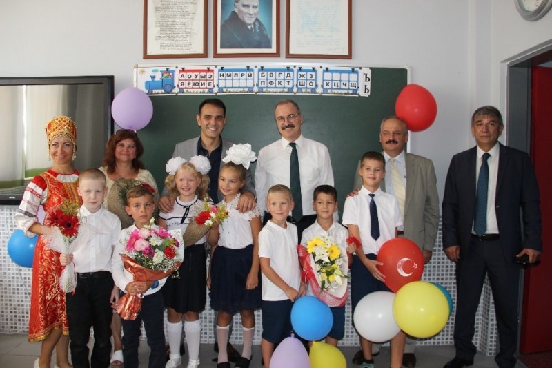 2011 Yılında Antalya'da Kurulan Özel Moskova Milletlerarası Okulu Açıldı