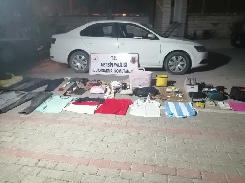 Mersin'in Silifke İlçesinde Hırsızlık Yaptıkları Belirlenen 4 Kişi Gözaltına Alındı