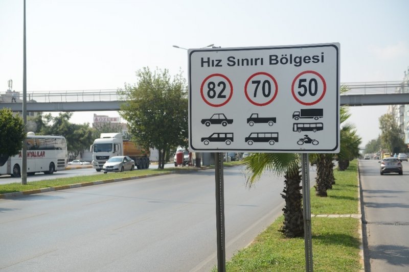 Antalya’da Hız Limitleri Yeniden Belirlendi