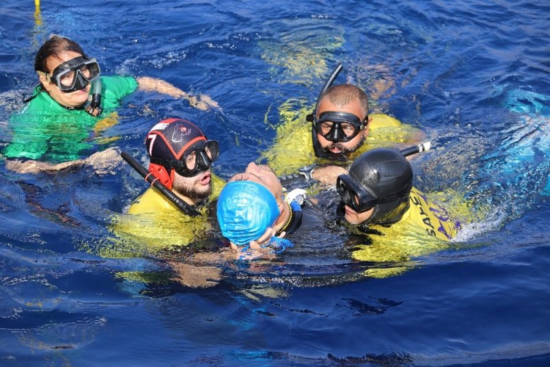 Serbest Dalış Deniz Bireysel Türkiye Şampiyonası’nda Korkutan Anlar Yaşandı