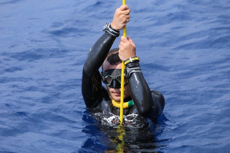 Engelli Dalış Sporcusu Mustafa Beyaz’dan Dünya Rekoru