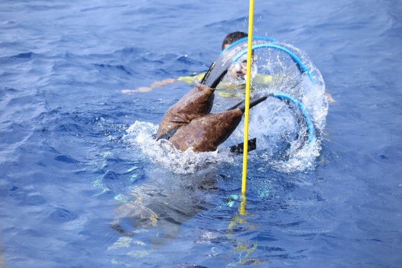 Engelli Dalış Sporcusu Mustafa Beyaz’dan Dünya Rekoru