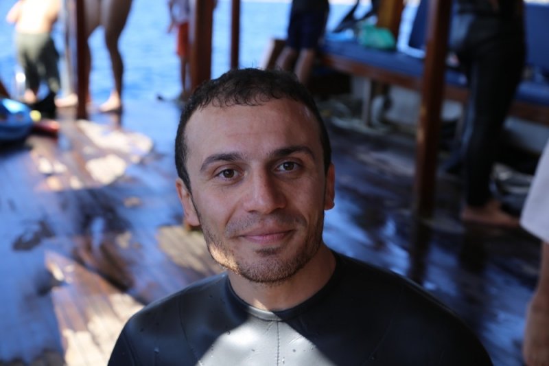 Engelli Dalış Sporcusu Mustafa Beyaz’dan Dünya Rekoru