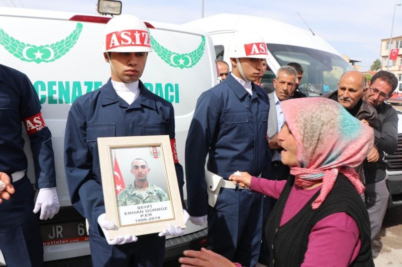 Hatay Şehidi Son Yolculuğuna Uğurlanıyor
