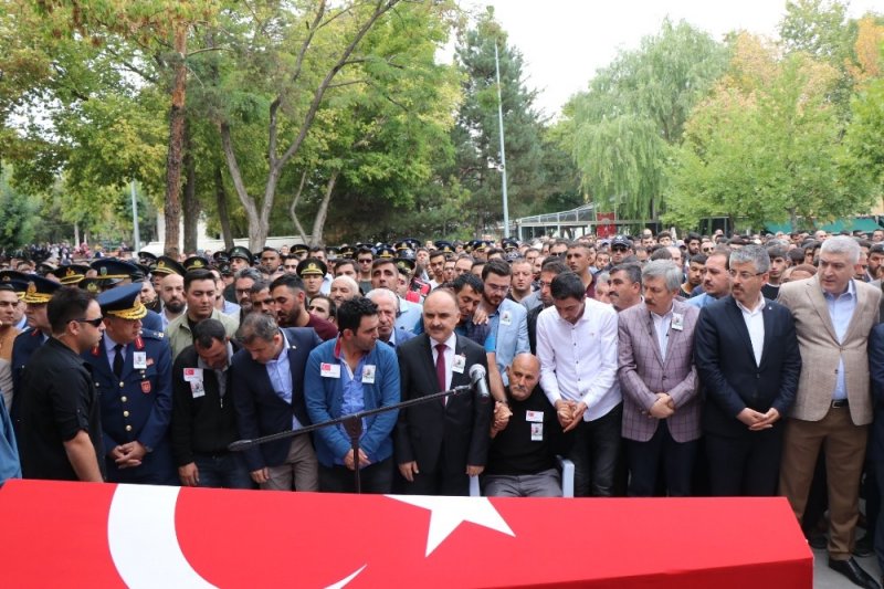 Hatay Şehidini Son Yolculuğuna Uğurlandı