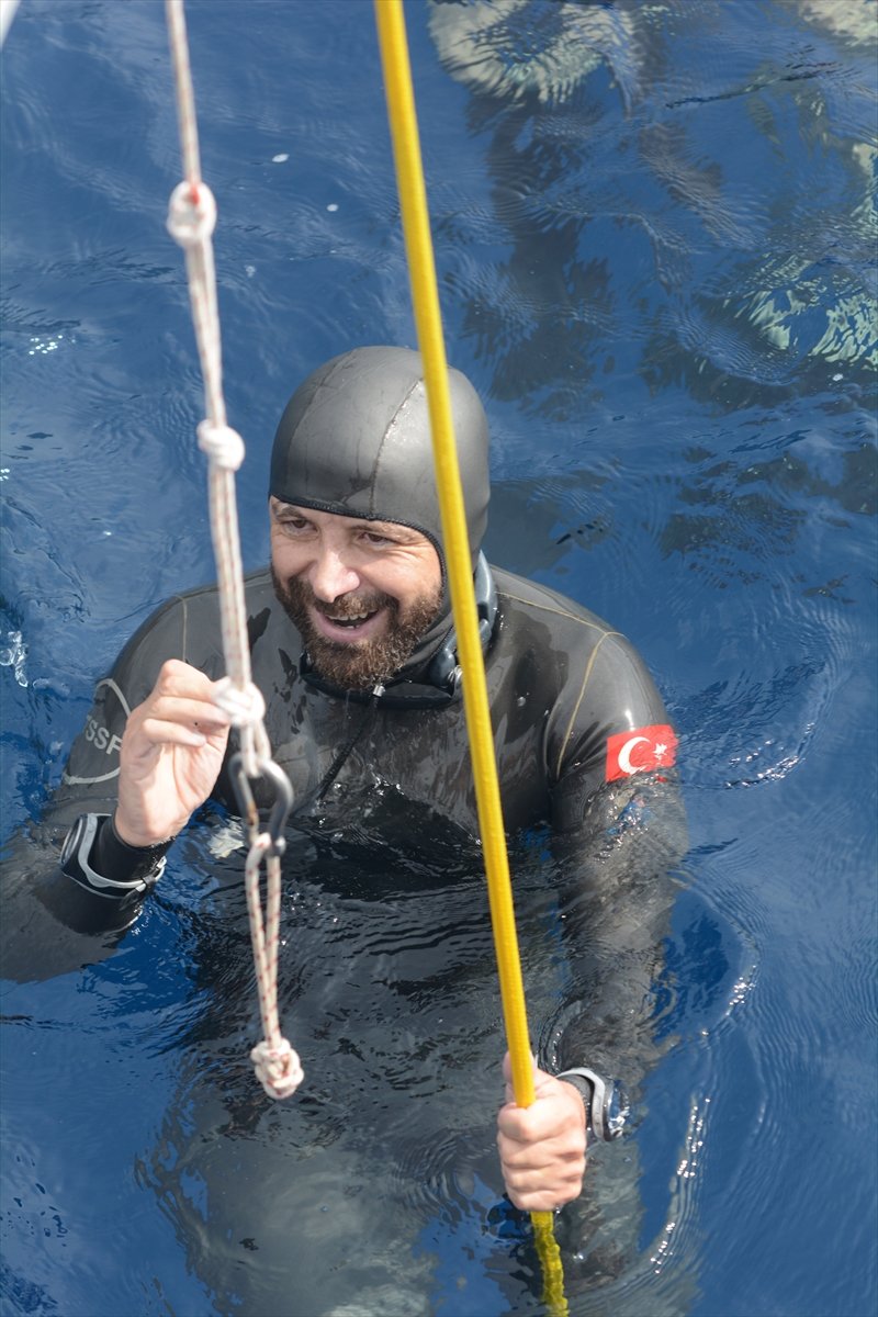 Kaş'ta Serbest Dalış Ve Paletli Yüzme Şenliği