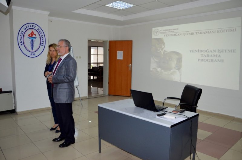 Kayseri’de "Yenidoğan İşitme Tarama Uygulayıcı Eğitimi"