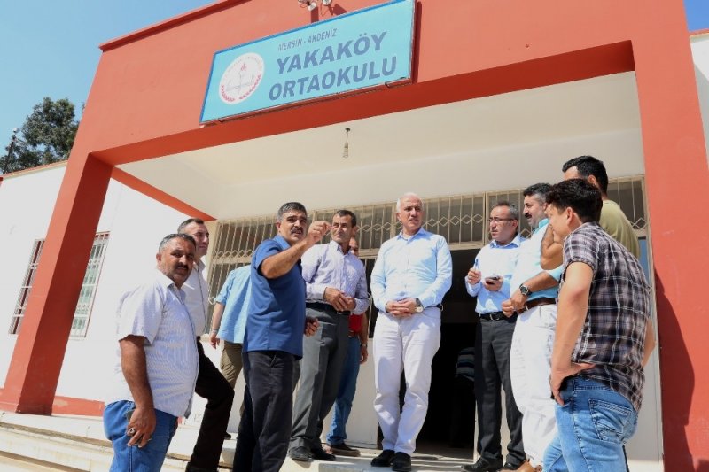 Öğretmenler İstedi, Akdeniz Belediye Başkanı Gültak, Hemen Talimatı Verdi