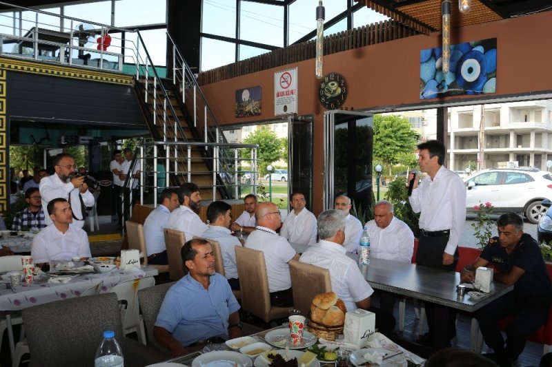 Erdemli Belediye Başkanı Mükerrem Tollu, Din Görevlileri İle Bir Araya Geldi