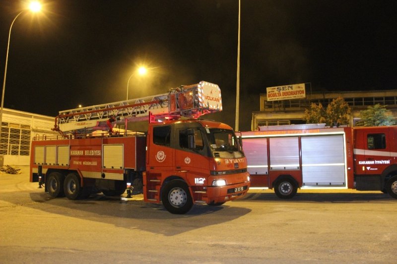 Karaman'da Vatandaşın Dikkati Yangına Hızlı Müdahale Getirdi