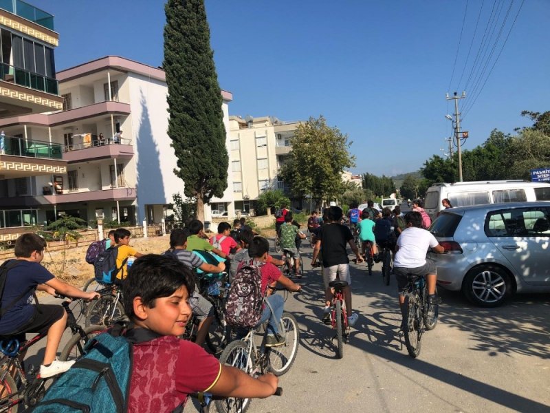 Mersin'in Bozyazı İlçesinde, Sağlık İçin Yürüdüler