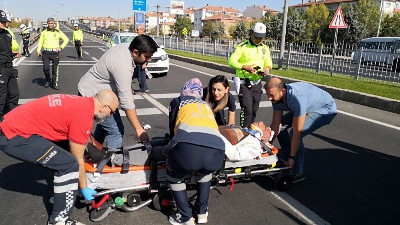 Kazada Yaralanan Yaşlı Adam Polise Bisikletini Sordu