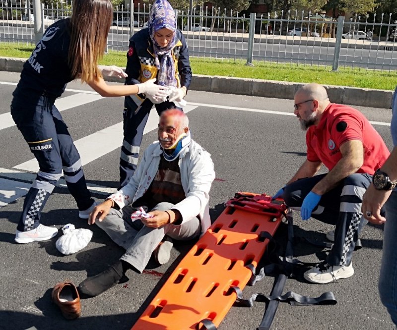 Kazada Yaralanan Yaşlı Adam Polise Bisikletini Sordu