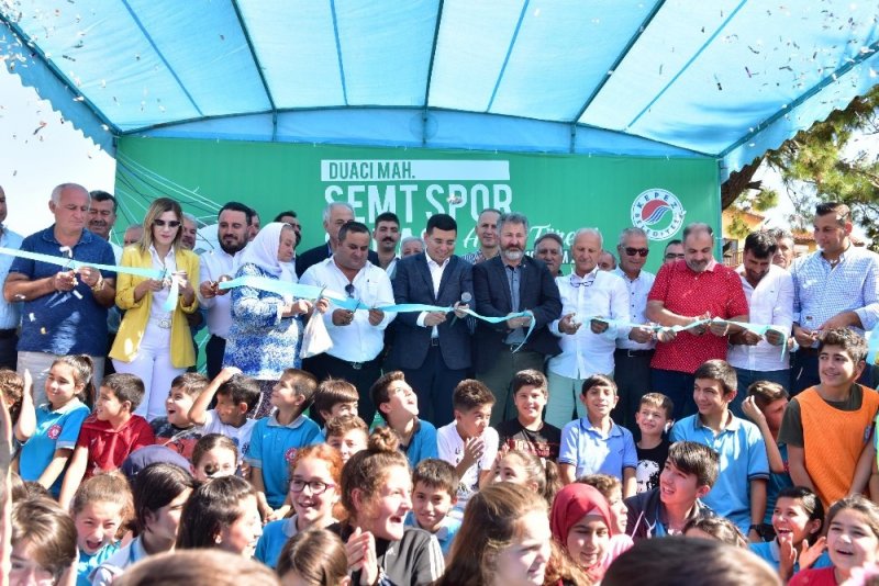 Kepez Belediyesi Semt Spor Sahasını Törenle Hizmete Açtı