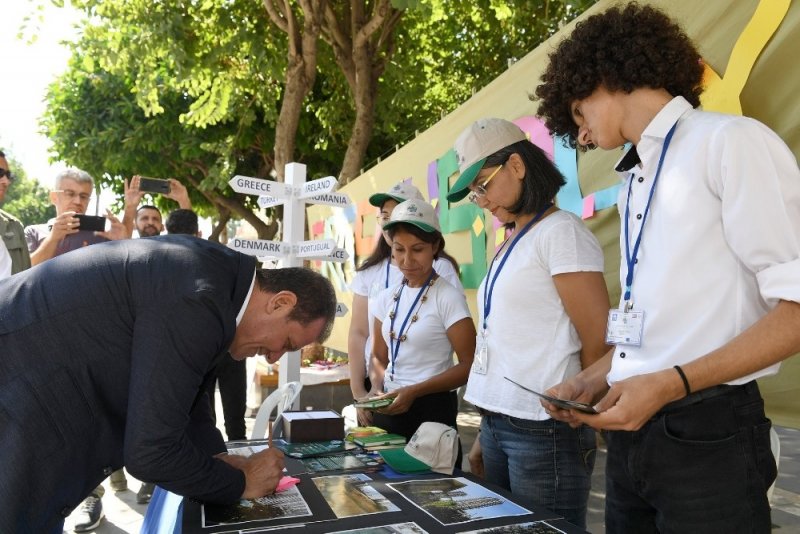 Mersin Büyükşehir Belediye Başkanı Vahap Seçer, Erasmusdays Gününde Öğrencilerle Buluştu