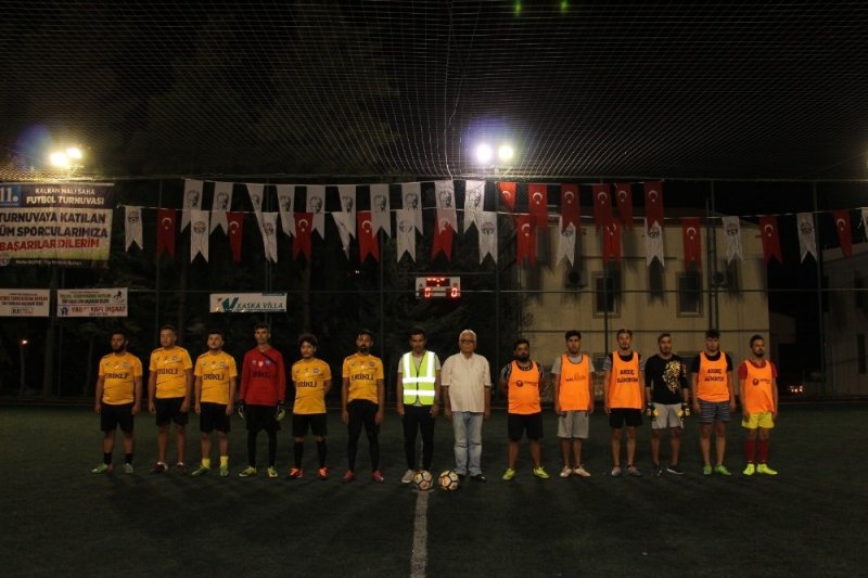 Kaş Belediyesi Kalkan Halı Saha Futbol Turnuvası Başladı