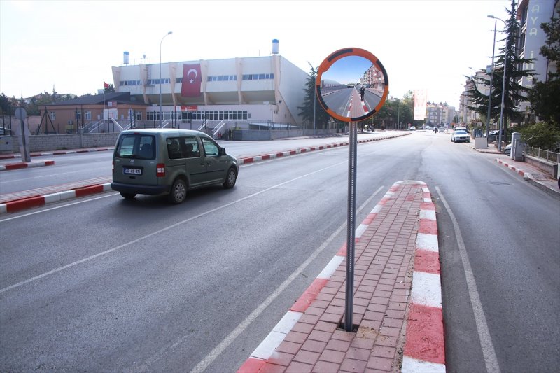 Karaman'da Kavşaklara Yeni Önlem