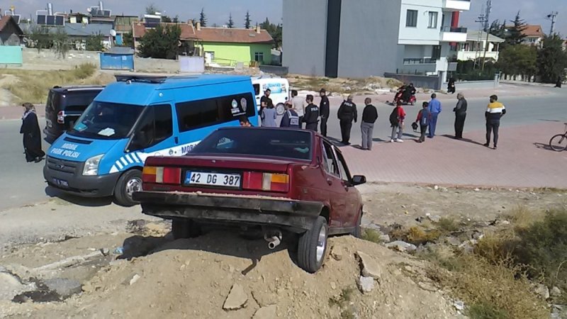 Konya'da 16 Yaşındaki Ehliyetsiz Sürücü Dehşet Saçtı