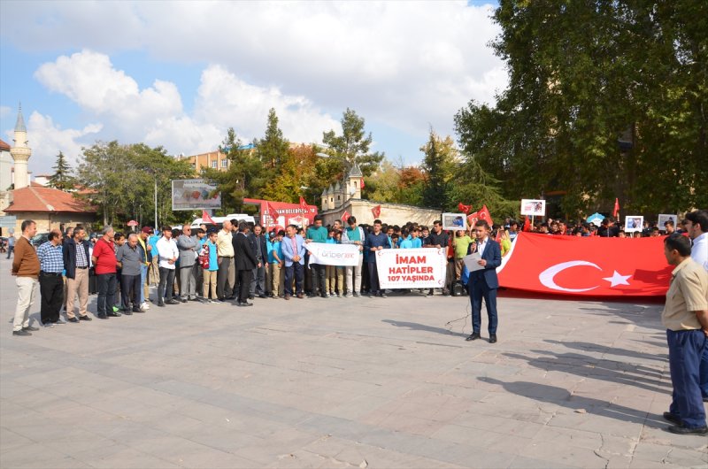 Karaman'da İmam-Hatip Öğrencileri Aktekke Meydanında Buluştu