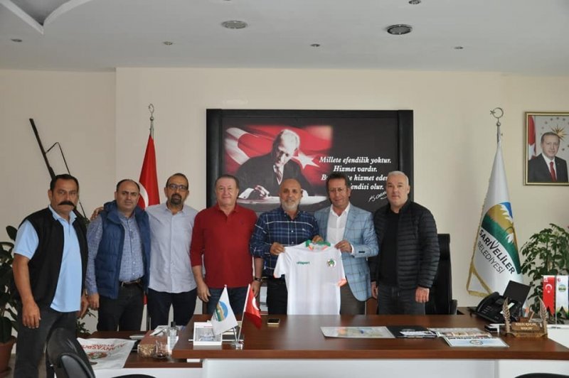 Alanyaspor Başkanı Çavuşoğlu’ndan Sarıveliler Belediyesine Ziyaret