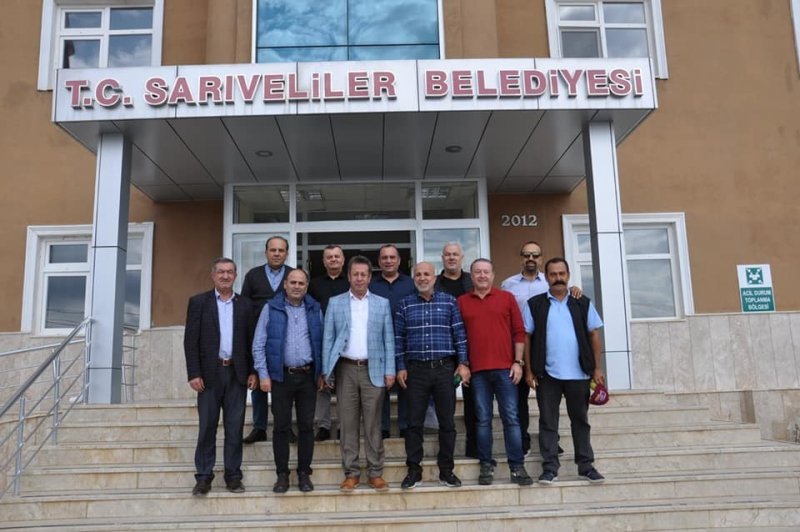 Alanyaspor Başkanı Çavuşoğlu’ndan Sarıveliler Belediyesine Ziyaret