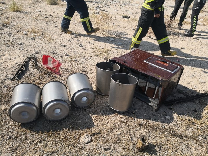 Minibüsle Otomobil Çarpıştı, Yaralılar Refüje Saçıldı: 6 Yaralı