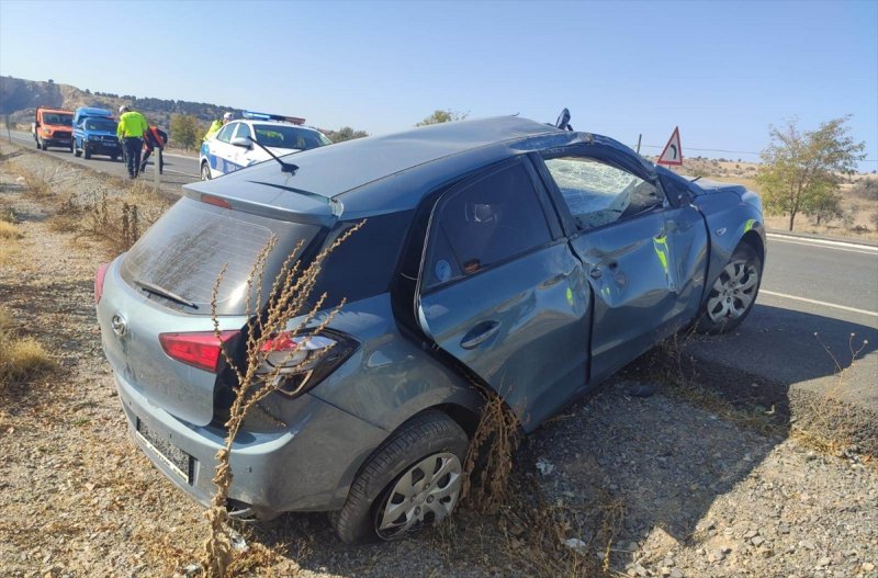 Konya'da Trafik Kazası: 2 Yaralı