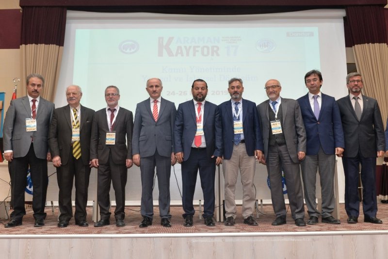 17. Uluslararası Kamu Yönetimi Forumu Kmü’de Yapılıyor