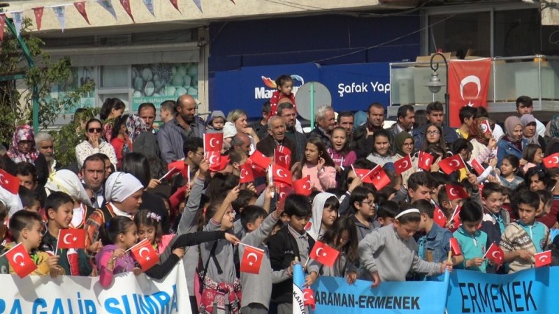 Ermenek’te Cumhuriyet Bayramı Coşkuyla Kutlandı