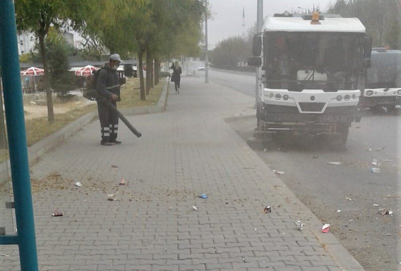 Karaman Belediyesinde Temizlik İşleri Kesintisiz Hizmet Veriyor