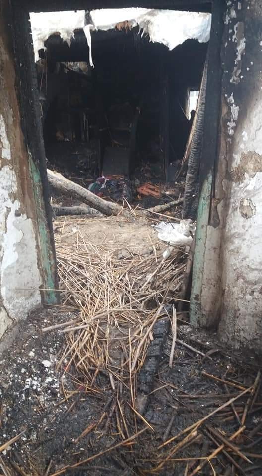 Konya'da Çıkan Yangında Ev Kullanılamaz Hale Geldi