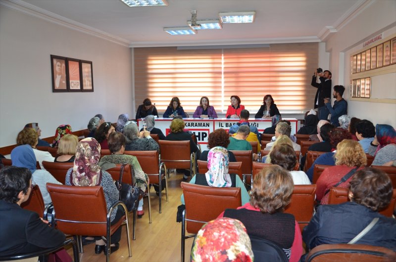 Chp Kadın Kolları Genel Başkanı Köse, Karaman'da