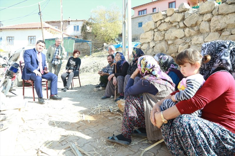 Halkapınar'da Evin Çatısı Çöktü