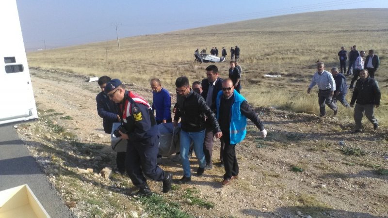 Konya Aksaray Yolunda Trafik Kazası : 1 Ölü, 5 Yaralı