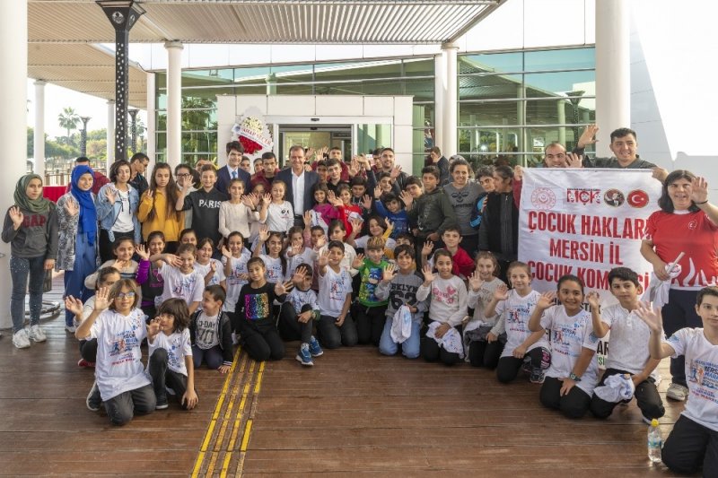 Mersin’de ’Ben Çocuğum’ Etkinliği