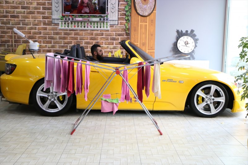 Aksaray'da Berberin 170binlik Hayali Dükkanında