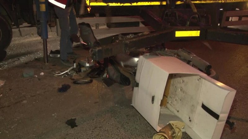 Ankara’da Motosikletiyle Kaza Yapan Sürücü Ağır Yaralandı